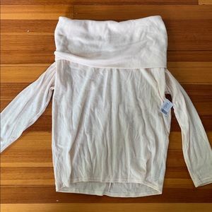 Urban outfitters off the shoulder sweater